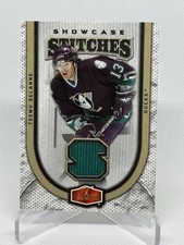 2006-07 Flair Showcase Stitches Teemu Selanne #SS-TS Anaheim Mighty Ducks