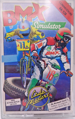 COMMODORE 64/128 -- BMX SIMULATOR  (CODEMASTERS)