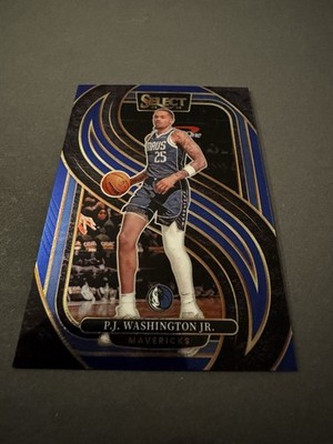 2024-25 Panini Select | Premier Level | P.J. Washington Jr. | Mavericks