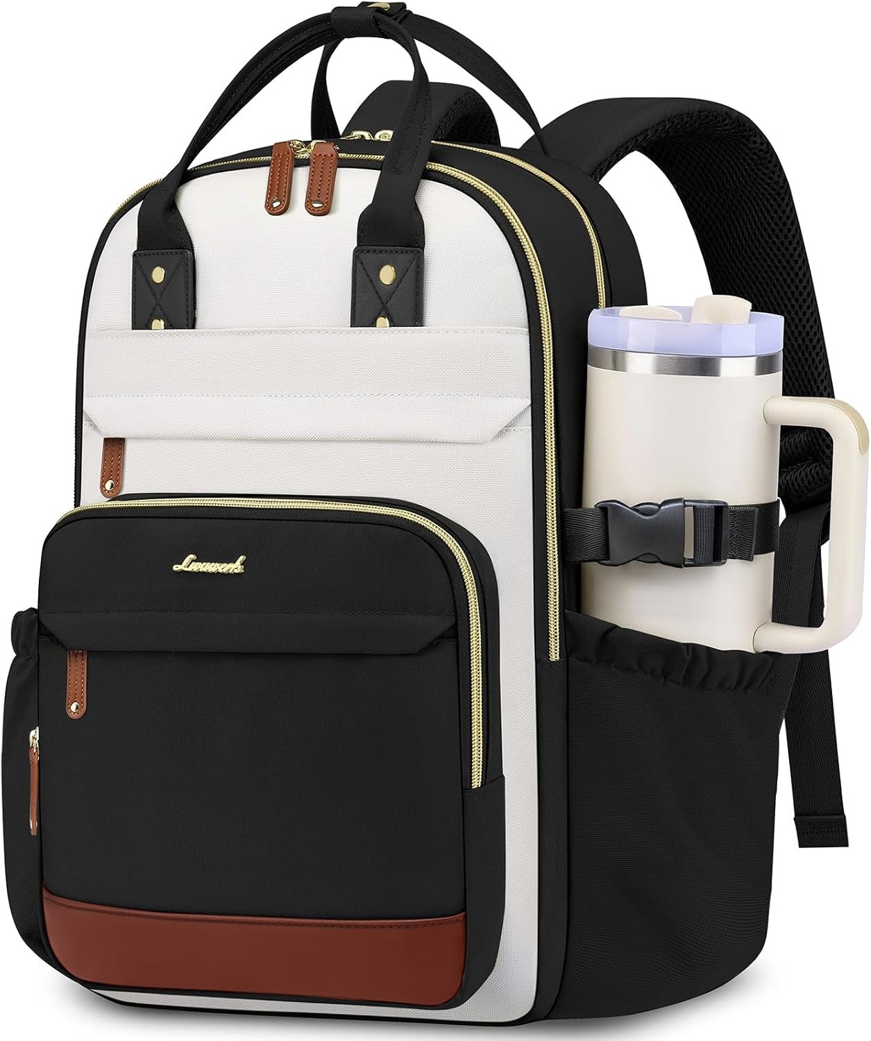 For Women Bag: 17 Inch Backpacks With Pouch Pocket For Large Cap