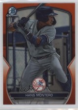 2023 Bowman Draft Chrome Orange Refractor 13/25 Hans Montero #BDC-12 1cc7