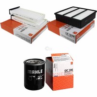 Mahle / Knecht Innenraumfilter LA 296/S Luftfilter LX 1076 ÖLfilter OC 196