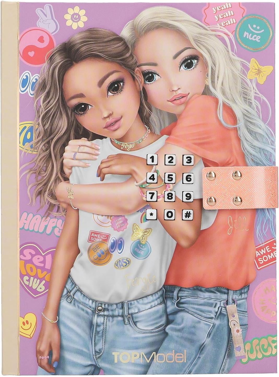 Depesche TOPModel Girl Power Diary With Number Code And Sound