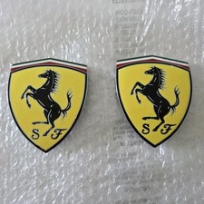 Ferrari Fender Emblem Badge Set Of 2