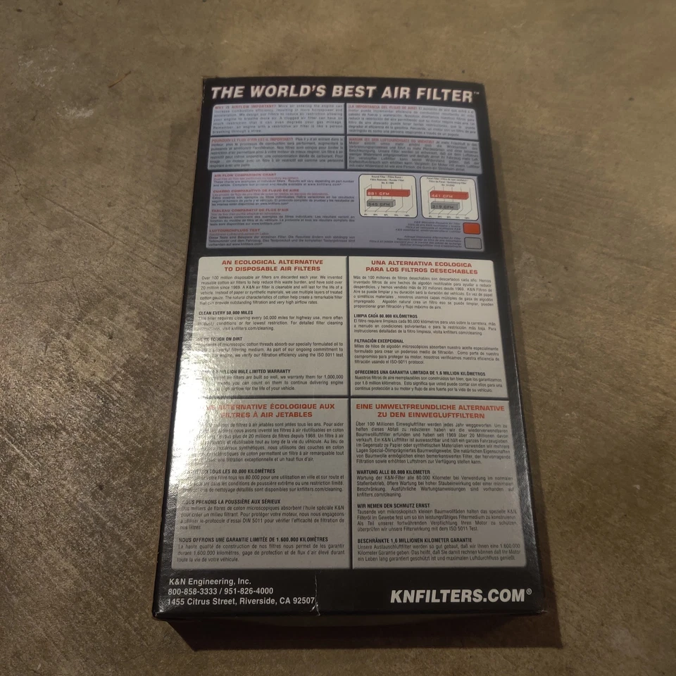 Filtro de aire de alto rendimiento de flujo K&N para Honda Insight 2000-2006 parte # 33-2180 Foto 2 de 3