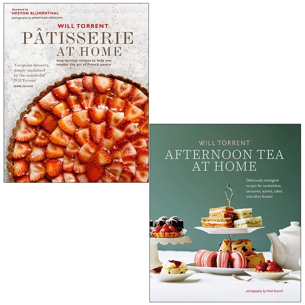 Will Torrent Collection 2 Books Set Patisserie at Home, Afternoon Tea At Home