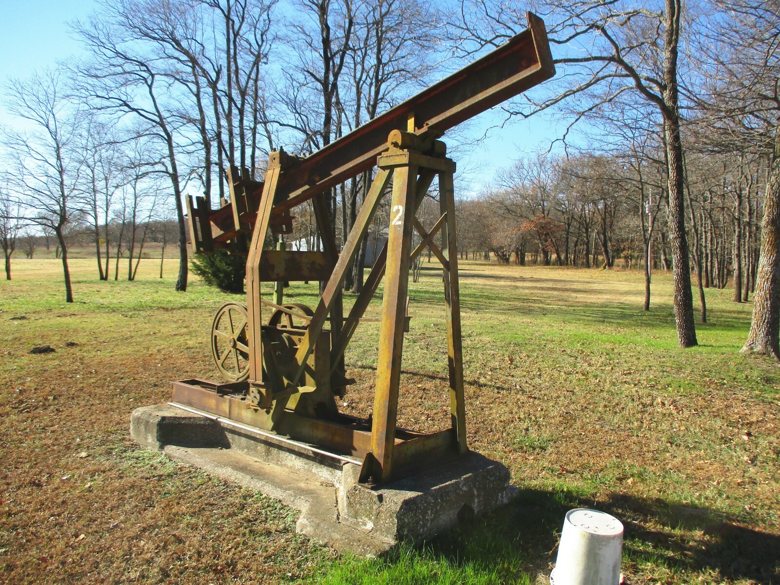 USED Oil Well Pump Jack Oilfield PumpJack Jensen 6D20 Crude Oil