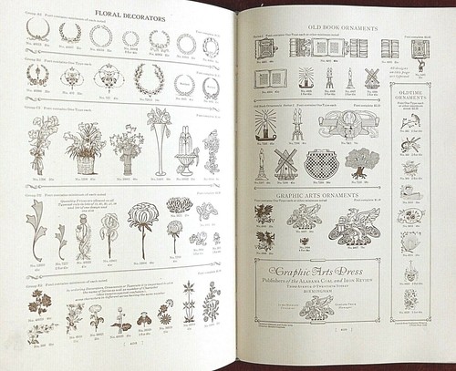 Barnhart Brothers and Spindler ~ Catalog No. 25 ~ Type Faces Printing Typography - Imagen 12 de 12