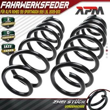 2x Federn Fahrwerksfeder Vorne für Alfa Romeo 159 Sportwagon 939 1.9L 2005-2011