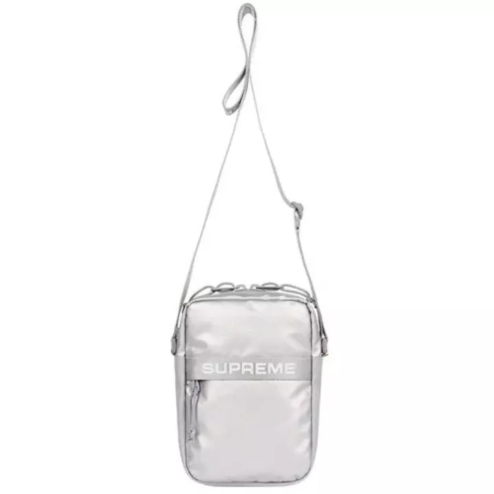 Supreme Shoulder Bag 22FW Silver