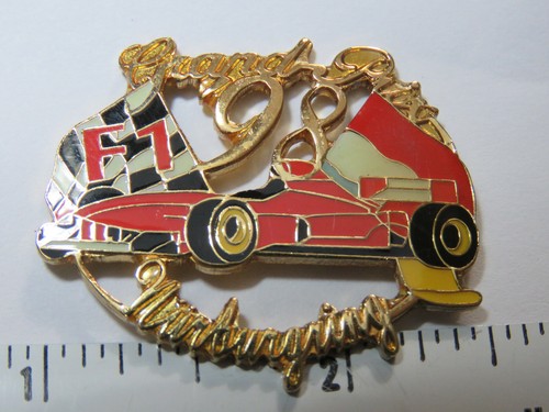 1999 Grand Prix Budapest Race Track F1 Racing Pin Hat Tack Lapel Pin - Picture 2 of 2