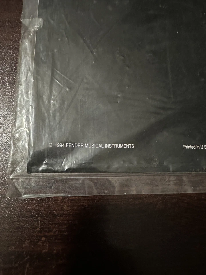Vintage 1994-95 Fender Stratocaster Bass Guitar Owner Manual Warranty Case Candy - Image 3 of 4
