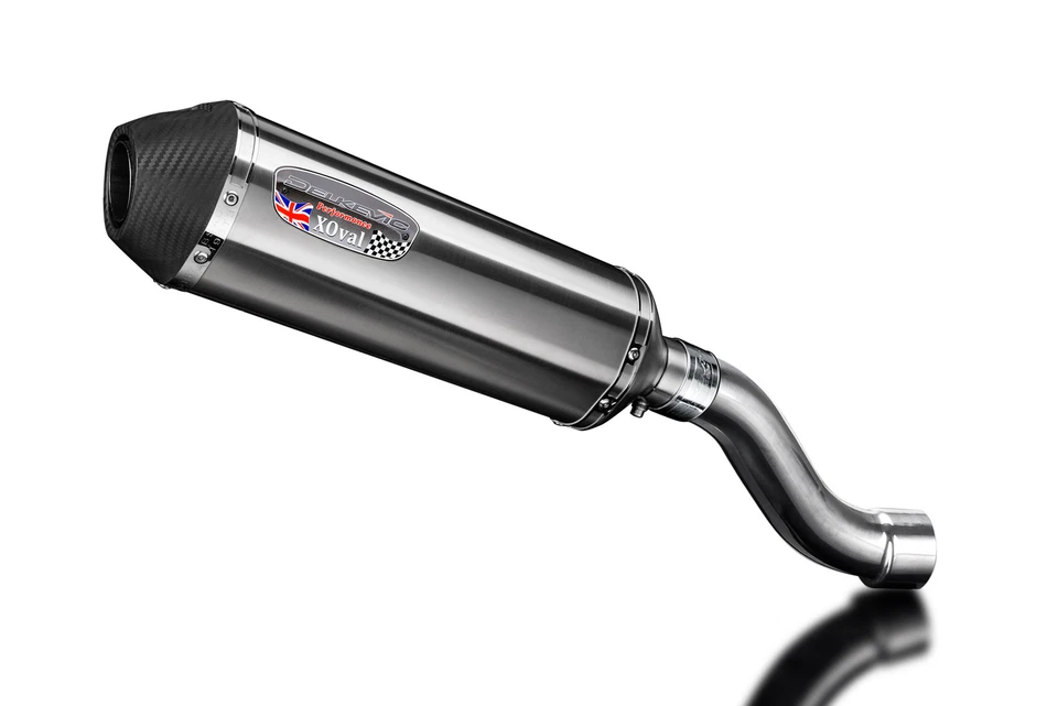 Глушитель выхлопной системы Ducati Monster 1200 & 821 2014-20 Slip On 13,5 дюйма X-Oval нержавеющая сталь - Изображение 2 из 4