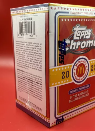 2022-23 Topps Chrome McDonald's All American Basketball Blaster Boxes Sealed