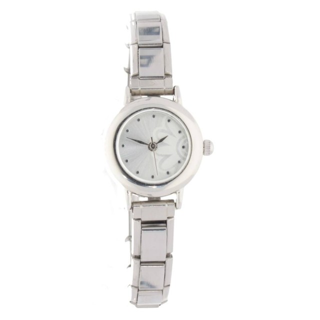 Daisy Charm Watch Bracelet Compatible With Italian Charms For Sale Online Ebay