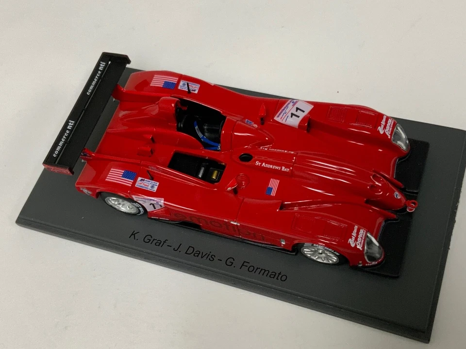 Carro Spark Panoz LMP07 1/43 de 2001 24 Horas de Le Mans #11 SCPZ01 CS515 - Imagem 2 de 4