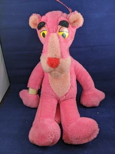 vintage pink panther stuffed animal