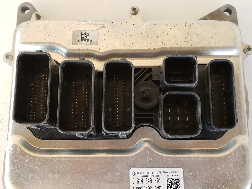 2013 Bmw 320 320i 8 614 949 computador controle de motor cerebral módulo ECU ECM EBX - Imagem 3 de 4