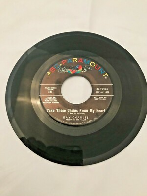 Ray Charles Take These Chains From My Heart/No Letter Today 45 Vinyl
