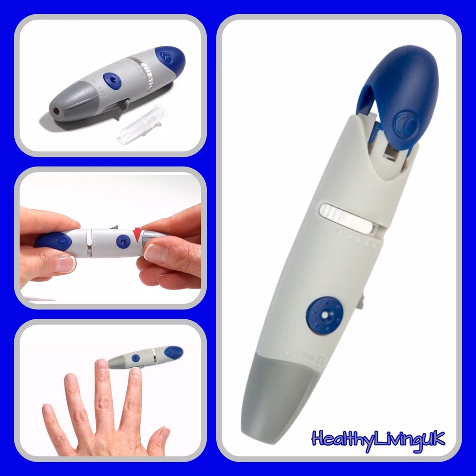 AgaMatrix WaveSense JAZZ Lancing Device + 20 FREE LANCETS - RRP £35