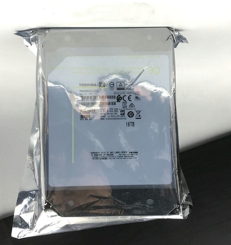 Toshiba MG08ACA16TE 16TB Helium 16T SATA Enterprise NAS Mechanical Hard Drive - 第 1/3 張圖片