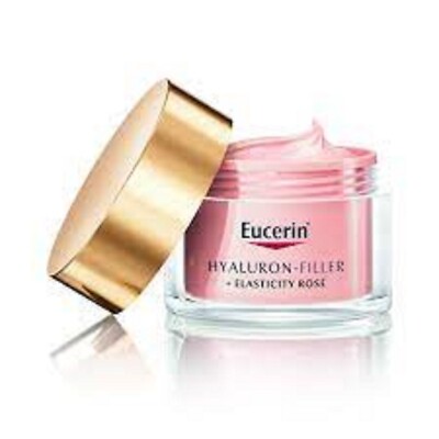 EUCERIN HYALURON-FILLER +ELASTICITY TAGESCREME ROSEN LSF 30 ALLE HAUTARTEN