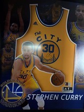 Steph Curry Autographed & Custom Framed Yellow Golden State Jersey Auto Jsa  COA