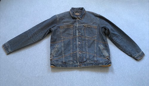 Marithé et François Girbaud Denim Jean HEAVYWEIGHT Jacket Rugged SOLD AS IS - 第 1/12 張圖片