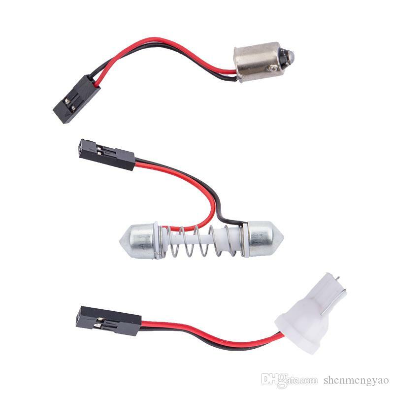 COB LED 12V Super Bright White Car Light Panel BA9S T10 W5W Festoon