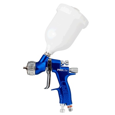 DeVilbiss NEW GTi PRO LITE Spray Gun Blue Base Coat TE10 1.3 