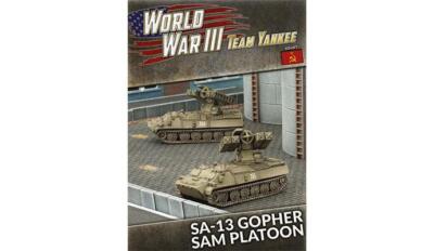 Team Yankee TSBX06 SA-13 Gopher SAM Platoon (2 Vehicles) Gaming Miniatures