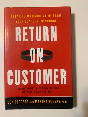 SIGNED!!  Return On Customer by Don Peppers