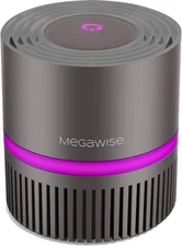 MEGAWISE H13 HEPA Air Purifier for Home, Desktop Air Cleaner with True HEPA Filt