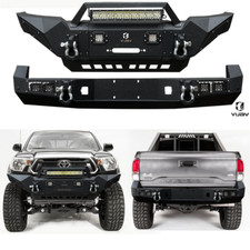 Vijay For 2005-2015 Tacoma Black Front Or Rear Bumper Wled Lights And D-rings