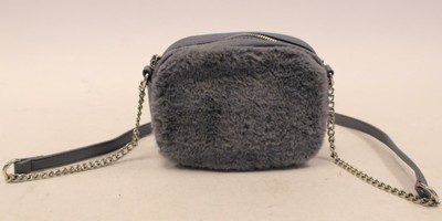 new look faux fur bag