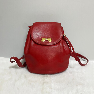 Nina Ricci backpack Leather backpack Nina Ricci Yellow in Leather - 43884555 main image 4