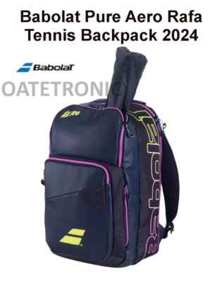 Babolat Pure Aero Rafa Tennis Backpack 2024-up to racquets-Dark  Blue/Pink-NEW