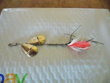 Vtg WTJ Lowe Tandom Blade Fishing Spinner #4 Blades  12/25