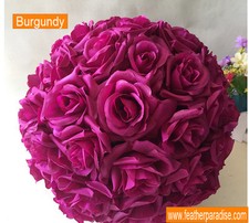 Light Purple Rose Flower Ball Pomander Wedding Ball Kissing Ball 9-10 inches