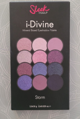Sleek Makeup Eyeshadow i- Divine Lidschatten Palette Storm