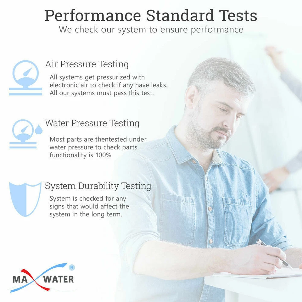 5 Stage Drinking Reverse Osmosis System W/Total 15 USA RO filters+Pressure Gauge - Image 4 of 4