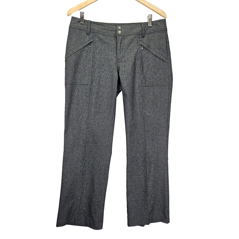 prana active outdoors straight leg stretch zipper pockets pants
