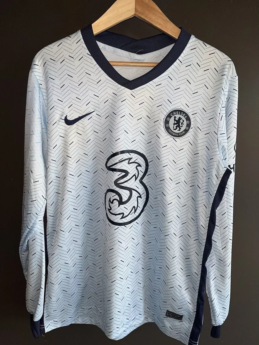 Chelsea away hotsell kit long sleeve