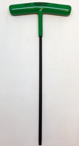 Bondhus T-handle Torx Driver Keys T9-T40 - Picture 11 of 16