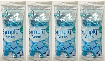 Gillette Simply Venus Disposable Razors, Touch of Aloe, 16 Razors