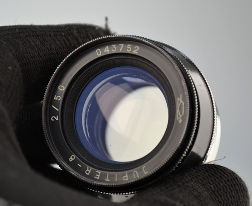 SERVICED! EXPORT SOVIET USSR BLACK RF JUPITER-8 LENS f2/50 M39 for FED/ZORKI (5) - Picture 9 of 9