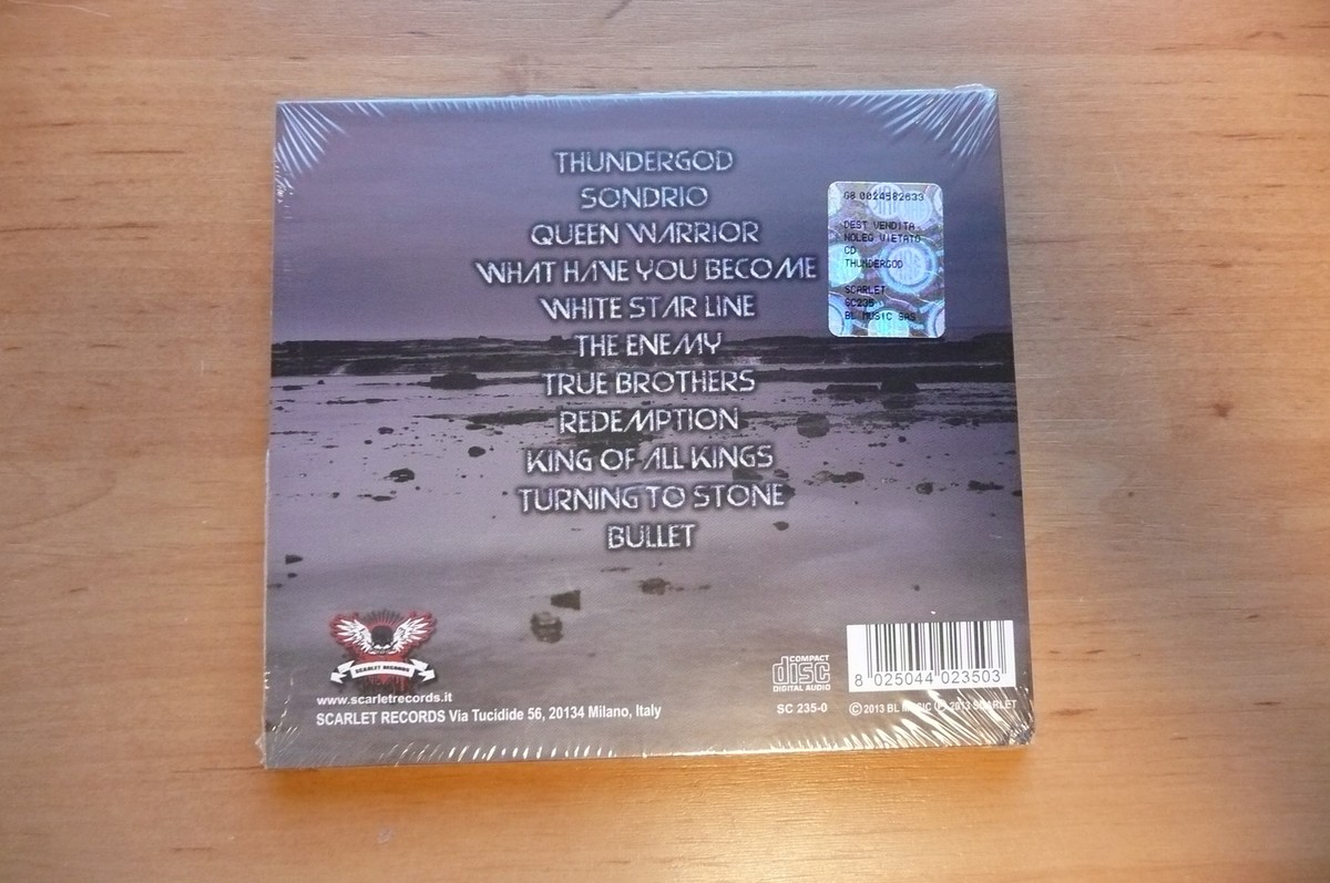 CD ANGELS OF BABYLON - THUNDERGOD / SCARLET 2013 SS / HEAVY