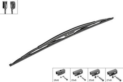 Bosch 3397011425 N82 Wiper Blade for HCV Windscreen Standard for 