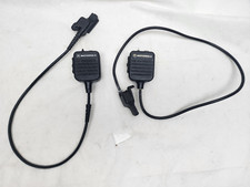 Lot Of 2 Used Motorola Public Safety Speaker Microphones NMN6228C NMN6244B