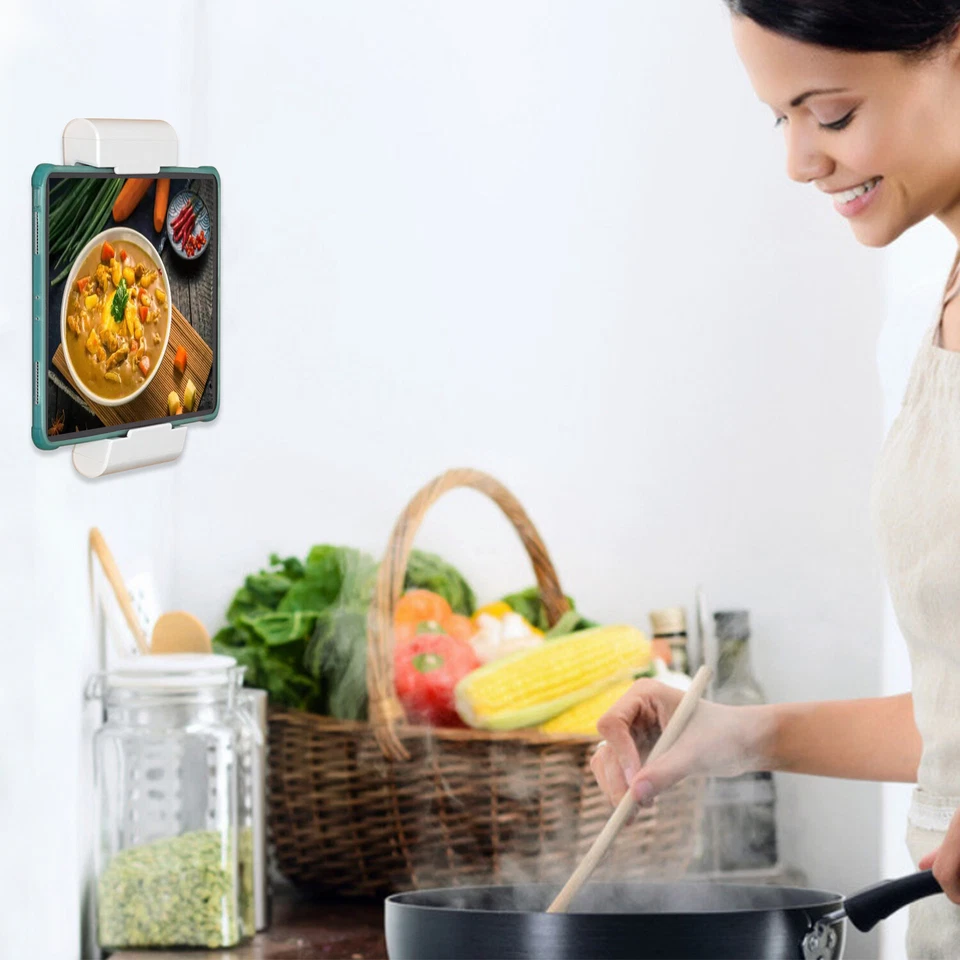 Universal Self Adhesive Wall Mount Holder for Tablet Smartphone,4.5-12.9" Device - Image 4 of 4